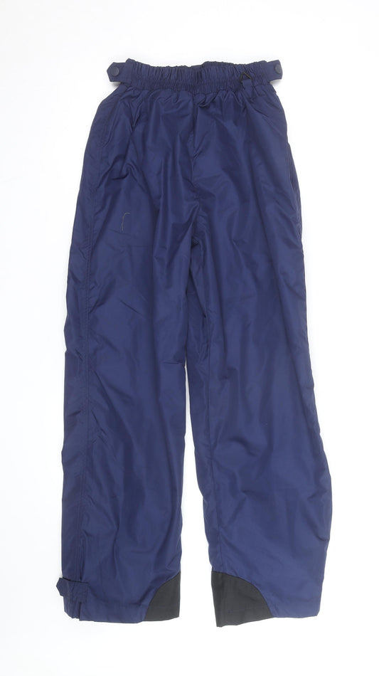 Columbia Womens Blue M Snow Pants Waterproof Winter Trousers