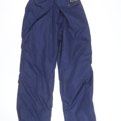 Columbia Womens Blue M Snow Pants Waterproof Winter Trousers