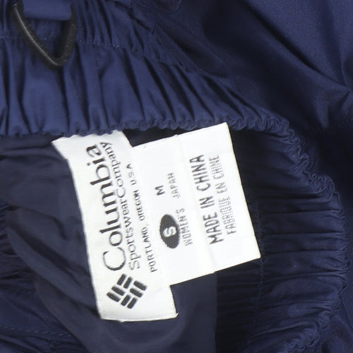 Columbia Womens Blue M Snow Pants Waterproof Winter Trousers