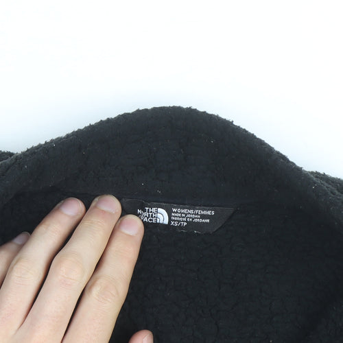 The North Face Womens Black XS Fleece Full Zip Jacket