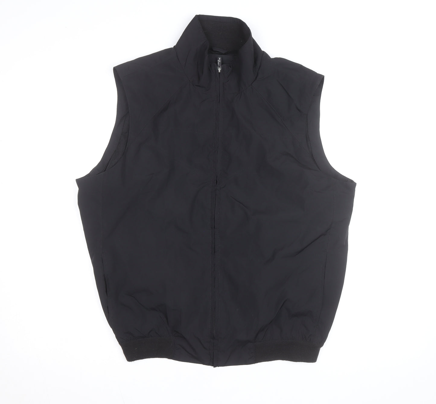 IZOD Men's Black Medium Full Zip Softshell Bodywarmer Waistcoat