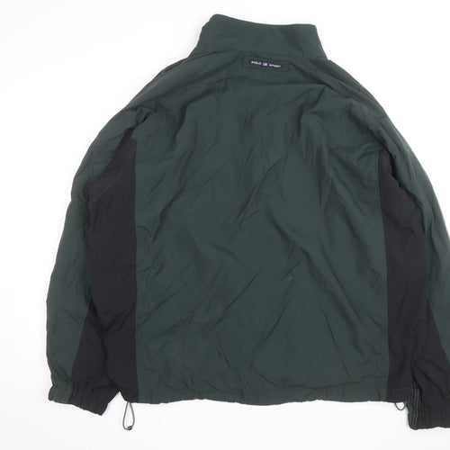 Ralph Lauren Polo Sport Men's Green XL Windbreaker Nylon Jacket