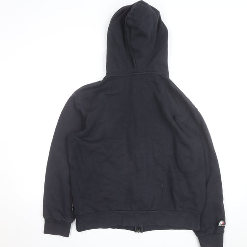 Nike Men's Black Full Zip Hoodie M Red Lined Sportswear