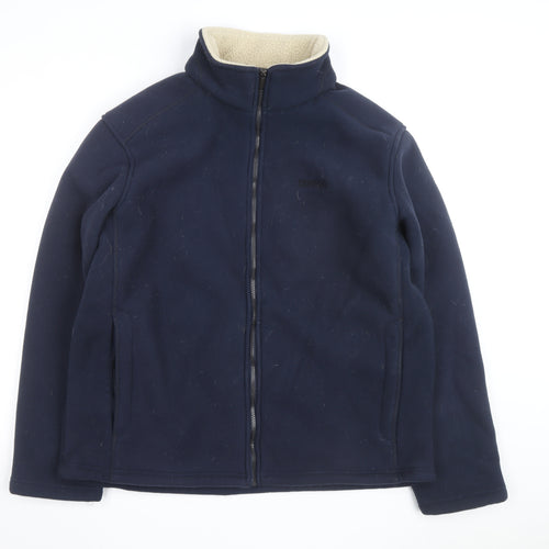 Regatta Men's Blue Fleece Basic Jacket 2XL Warm Lined Outdoor
