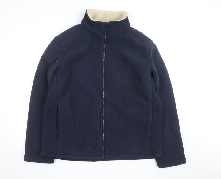 Regatta Men's Blue Fleece Basic Jacket 2XL Warm Lined Outdoor