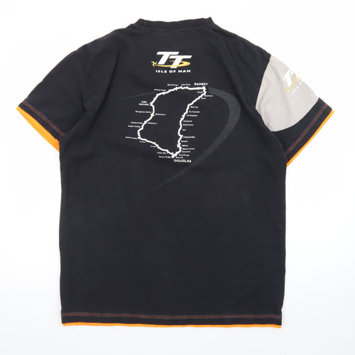 TT Isle of Man 2020 Men's Black L Graphic Motorcycle T-Shirt