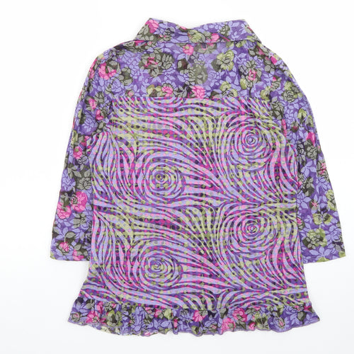 Marks and Spencer Per Una Women's Multicoloured Floral Blouse Size 14