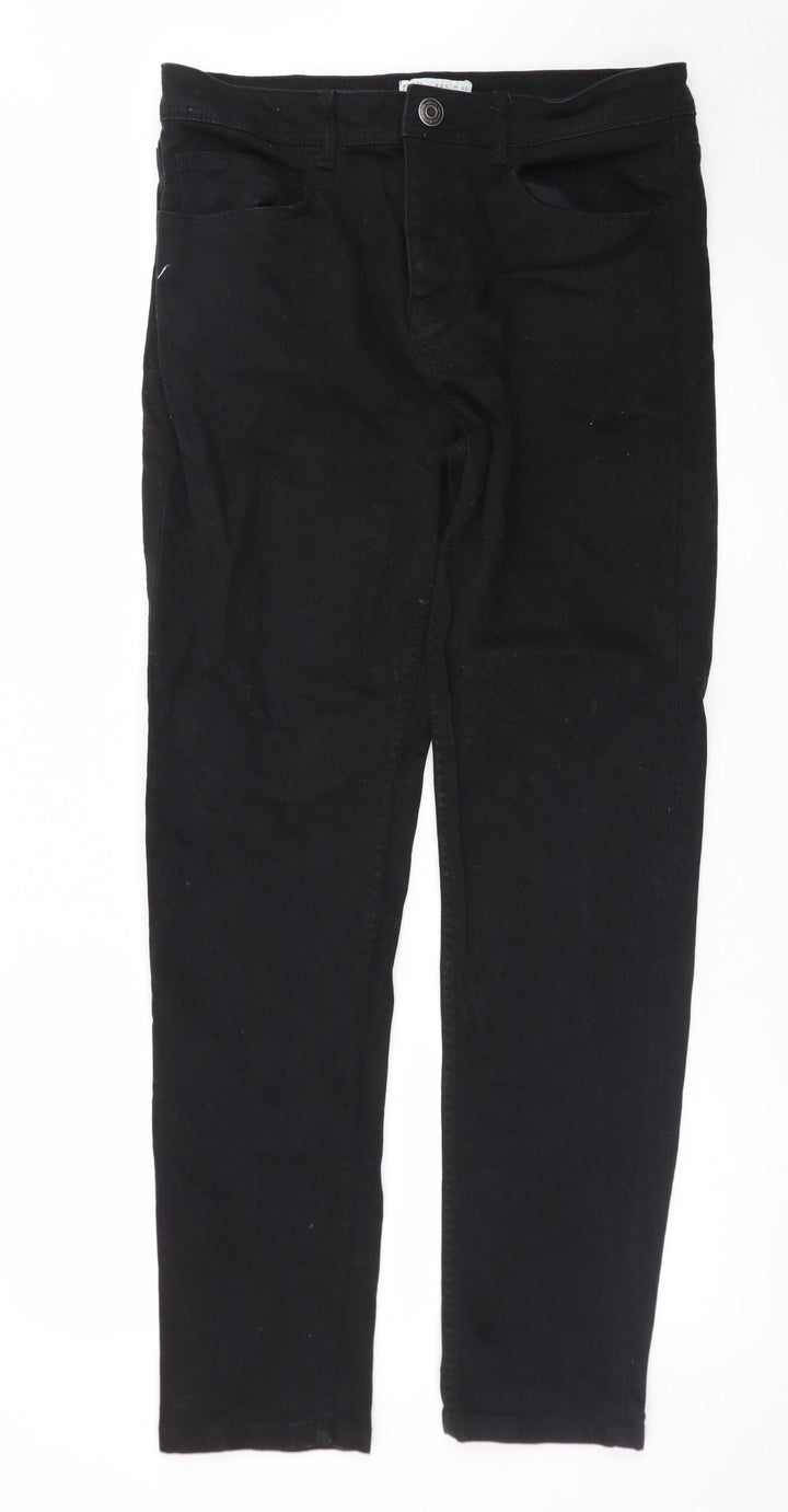 Denim Co Men's Black Slim Fit Jeans Size W34 L32