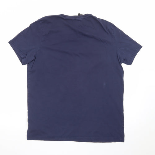 G-Star RAW Men's Blue XL Crew Neck Cotton T-Shirt