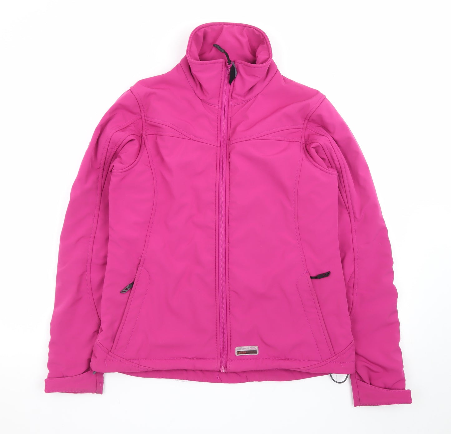 Trespass Women’s Pink Softshell Waterproof Windproof Jacket Size M