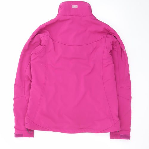 Trespass Women’s Pink Softshell Waterproof Windproof Jacket Size M