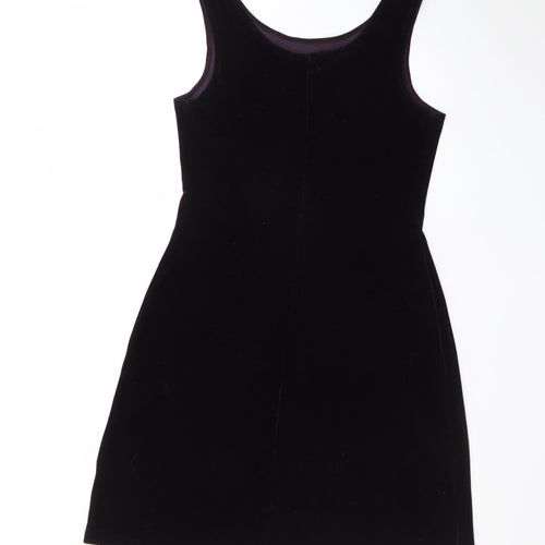 Falcini International Women's Black Velvet Sheath Dress Size 12