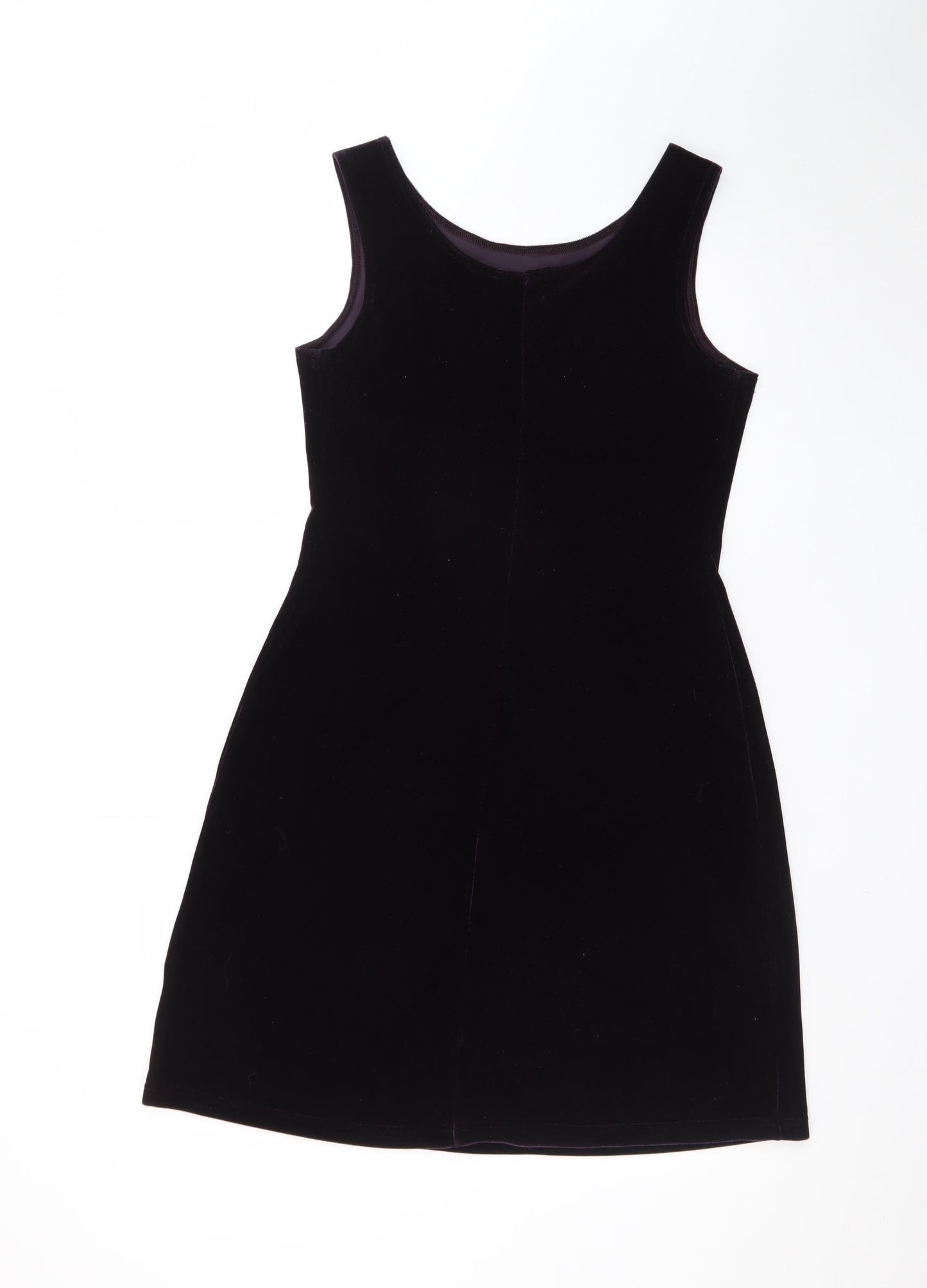 Falcini International Women's Black Velvet Sheath Dress Size 12