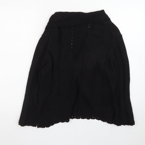 Precis Petite Women's Black Cotton Blend Cardigan L