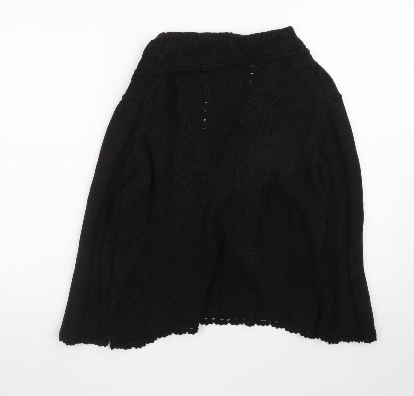 Precis Petite Women's Black Cotton Blend Cardigan L