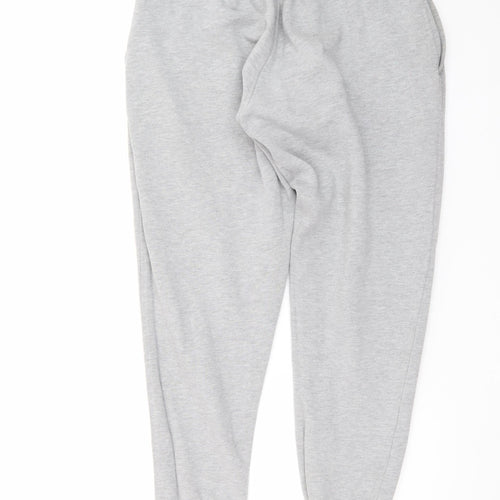 Ellesse Men's Grey Jogger Trousers L Regular Fit Casual Fleece