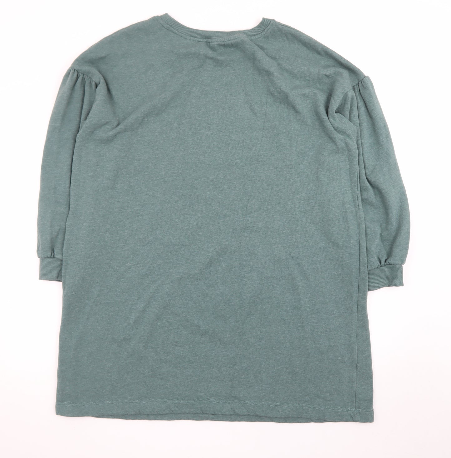 AND/OR Women’s Green Cotton T-Shirt Dress Size 20