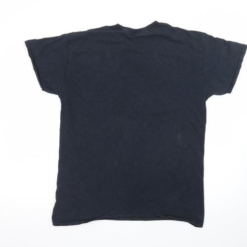 Gildan Men's Black The Who Hyde Park 2015 Band T-Shirt Size M