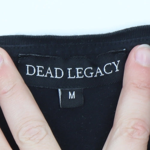 Dead Legacy Men's Black 'The Lost Boys' Graphic Cotton T-Shirt M