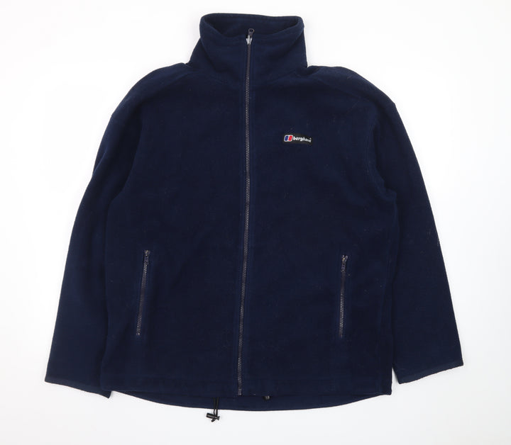 Berghaus Men's Blue Full Zip Fleece Jacket Size L Outdoor