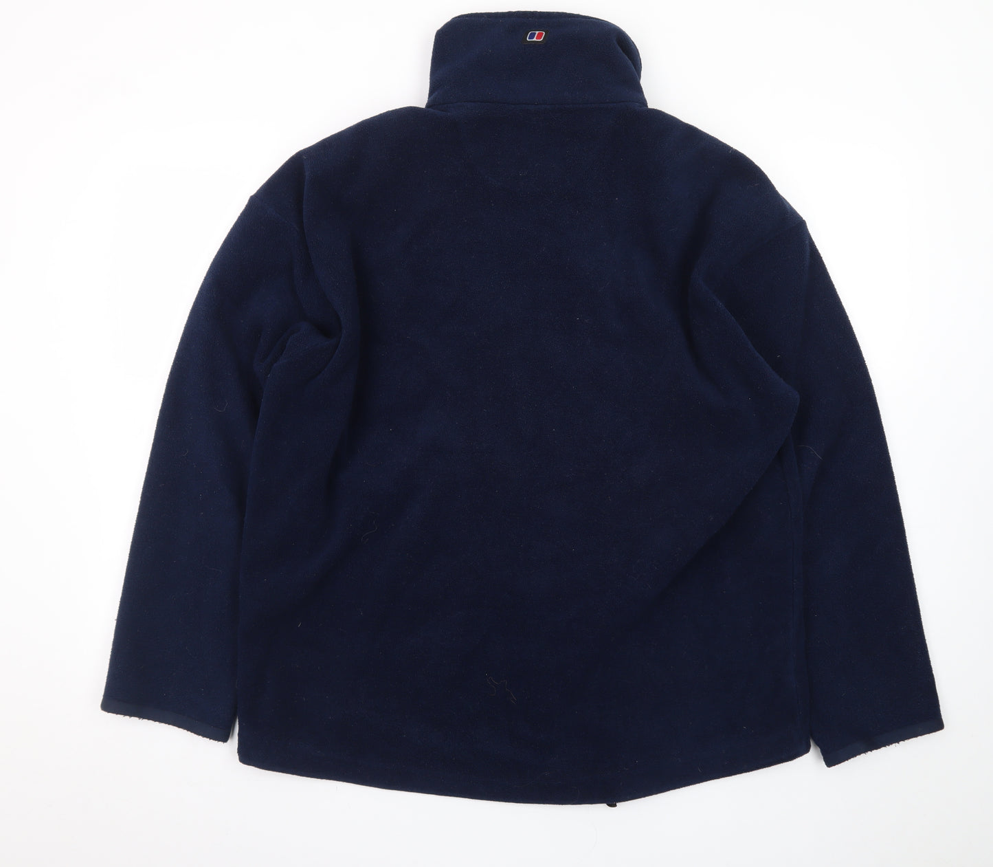 Berghaus Men's Blue Full Zip Fleece Jacket Size L Outdoor