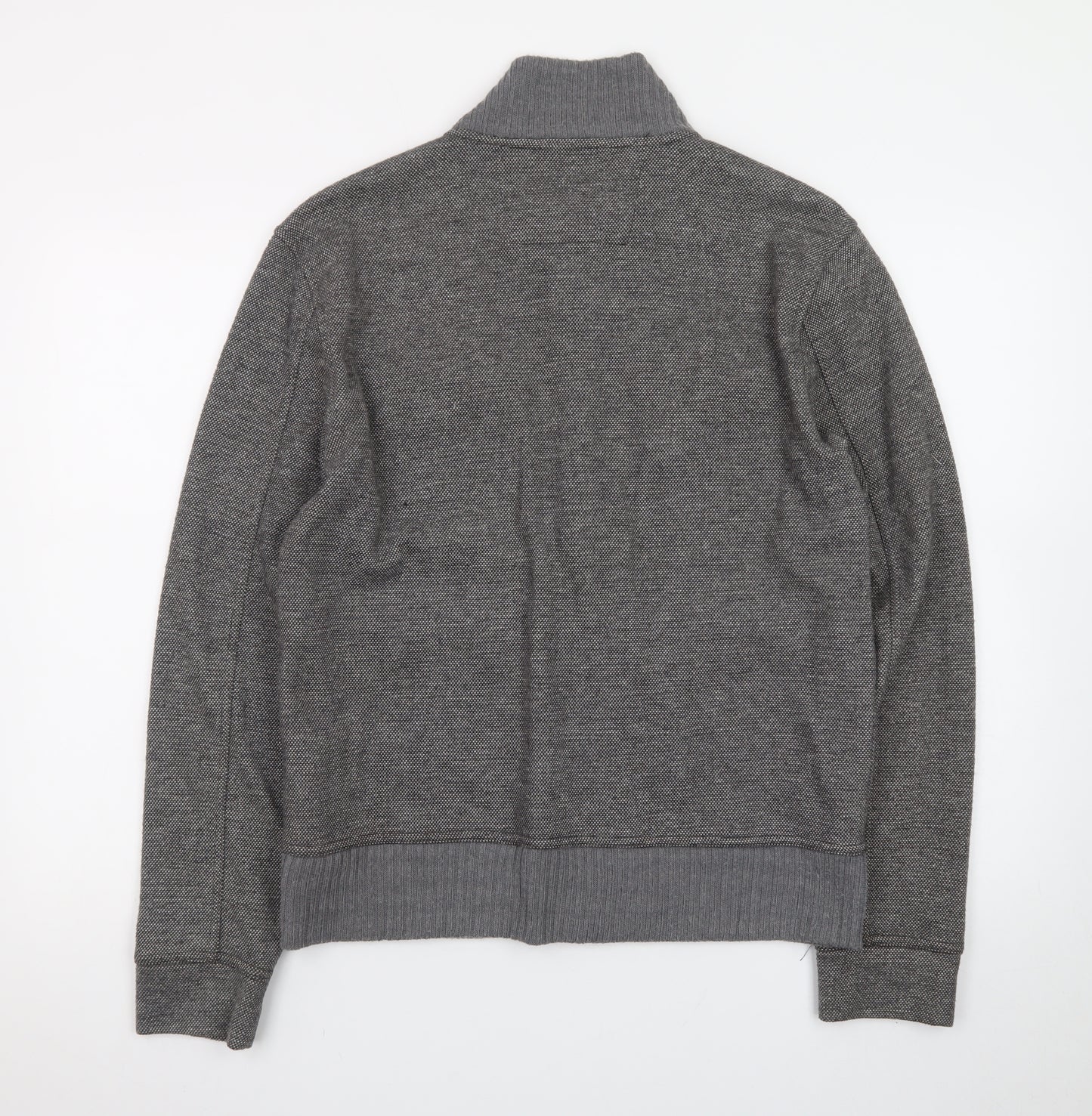 Banana Republic Men’s Grey Wool Blend Bomber Jacket M Heritage Collection