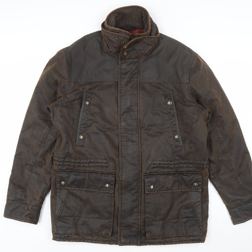 Marks and Spencer North Coast Men's Brown Parka Jacket M