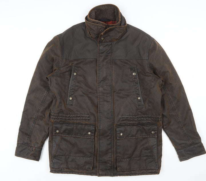 Marks and Spencer North Coast Men's Brown Parka Jacket M