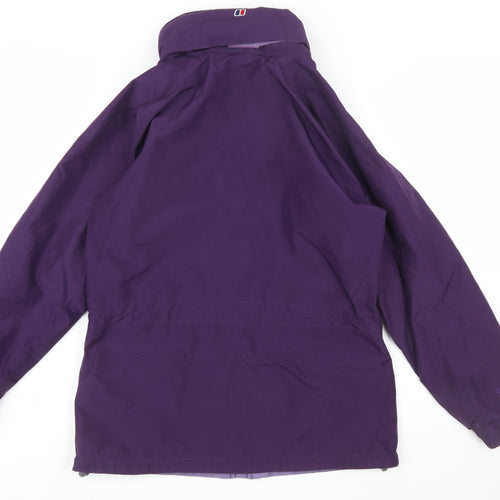 Berghaus Women's Purple Waterproof Gore-Tex Rain Jacket Size 10