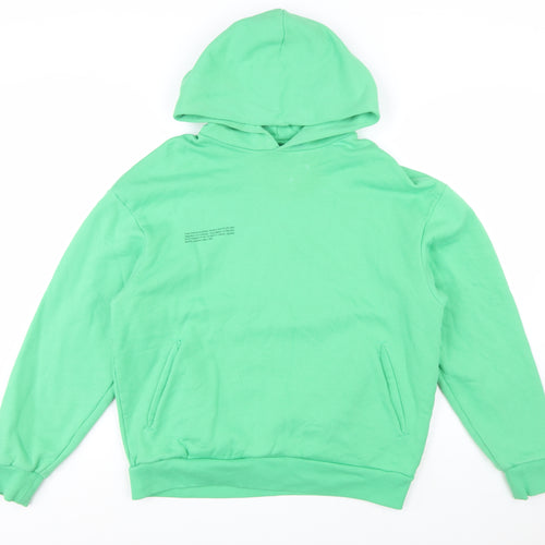 Pangaia Men’s Green XS Pullover Hoodie Organic Cotton Fleece