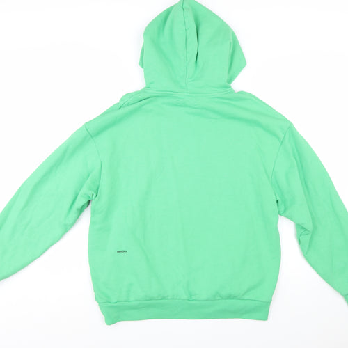 Pangaia Men’s Green XS Pullover Hoodie Organic Cotton Fleece