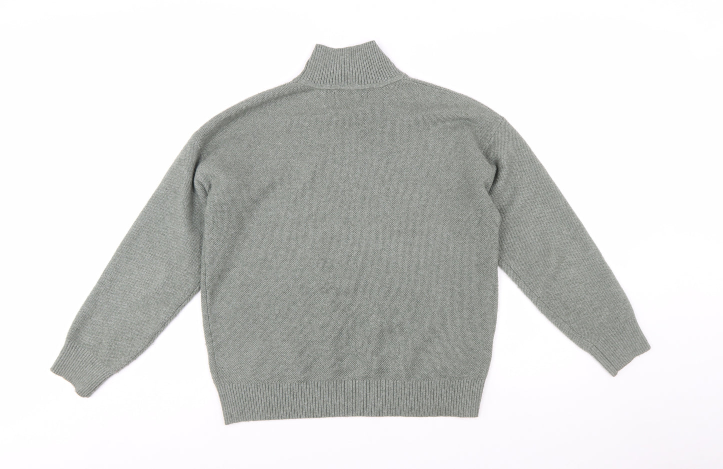Marks and Spencer Women’s Grey Roll Neck Knit Jumper Size S