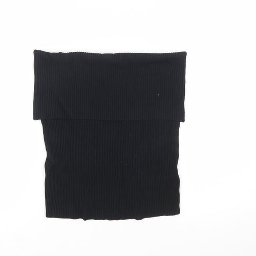 Marks and Spencer Women's Black Off Shoulder Knit Camisole Top Size 20