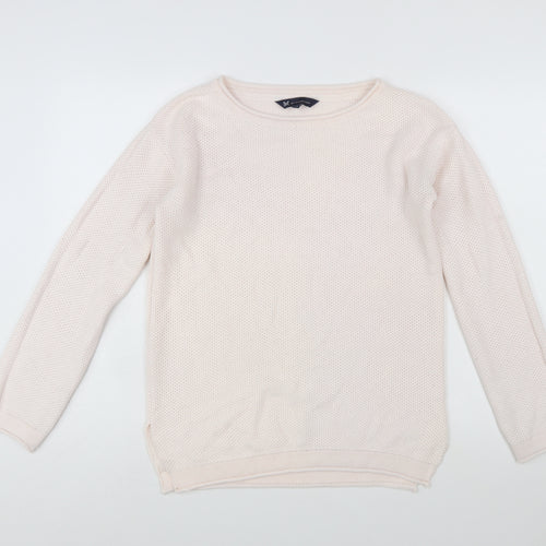 Crew Clothing Company Womens Beige Size 12 Knit Jumper