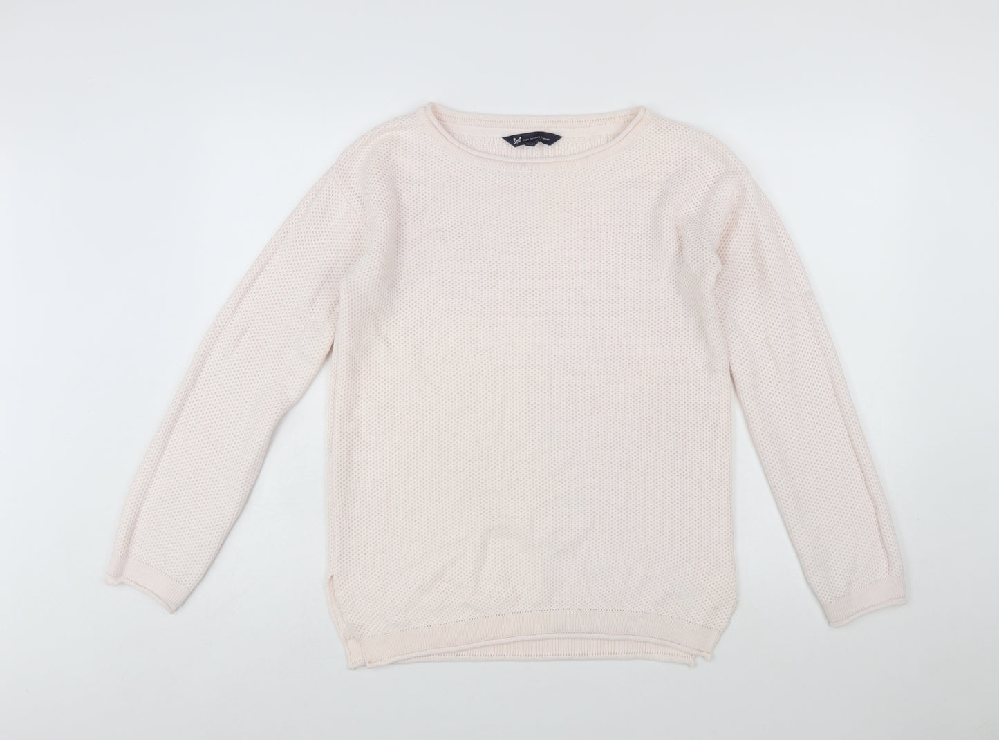 Crew Clothing Company Womens Beige Size 12 Knit Jumper