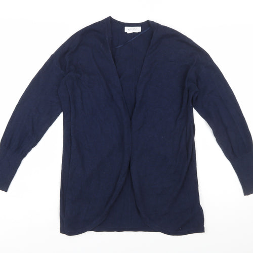 White Stuff Women’s Blue Long Sleeve Knit Cardigan Size S