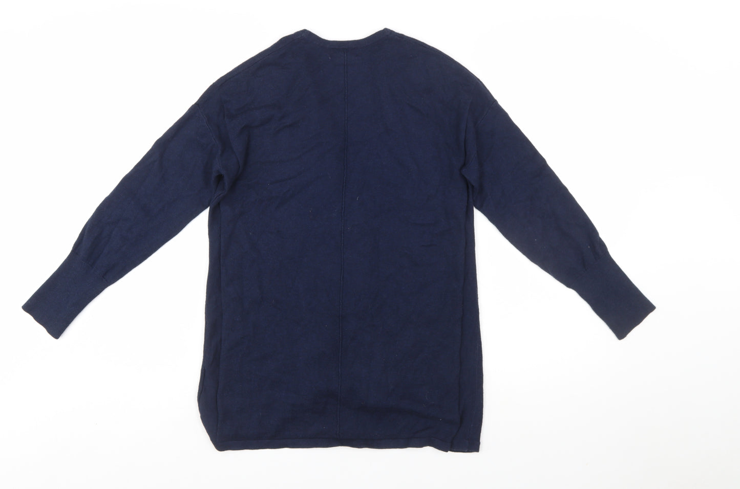 White Stuff Women’s Blue Long Sleeve Knit Cardigan Size S