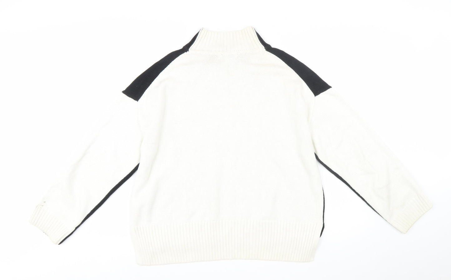 Marks and Spencer Womens Black Roll Neck Knit Jumper L