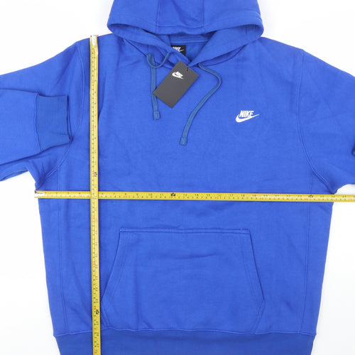 Nike Men's Blue Pullover Hoodie 2XL Fleece Sportswear