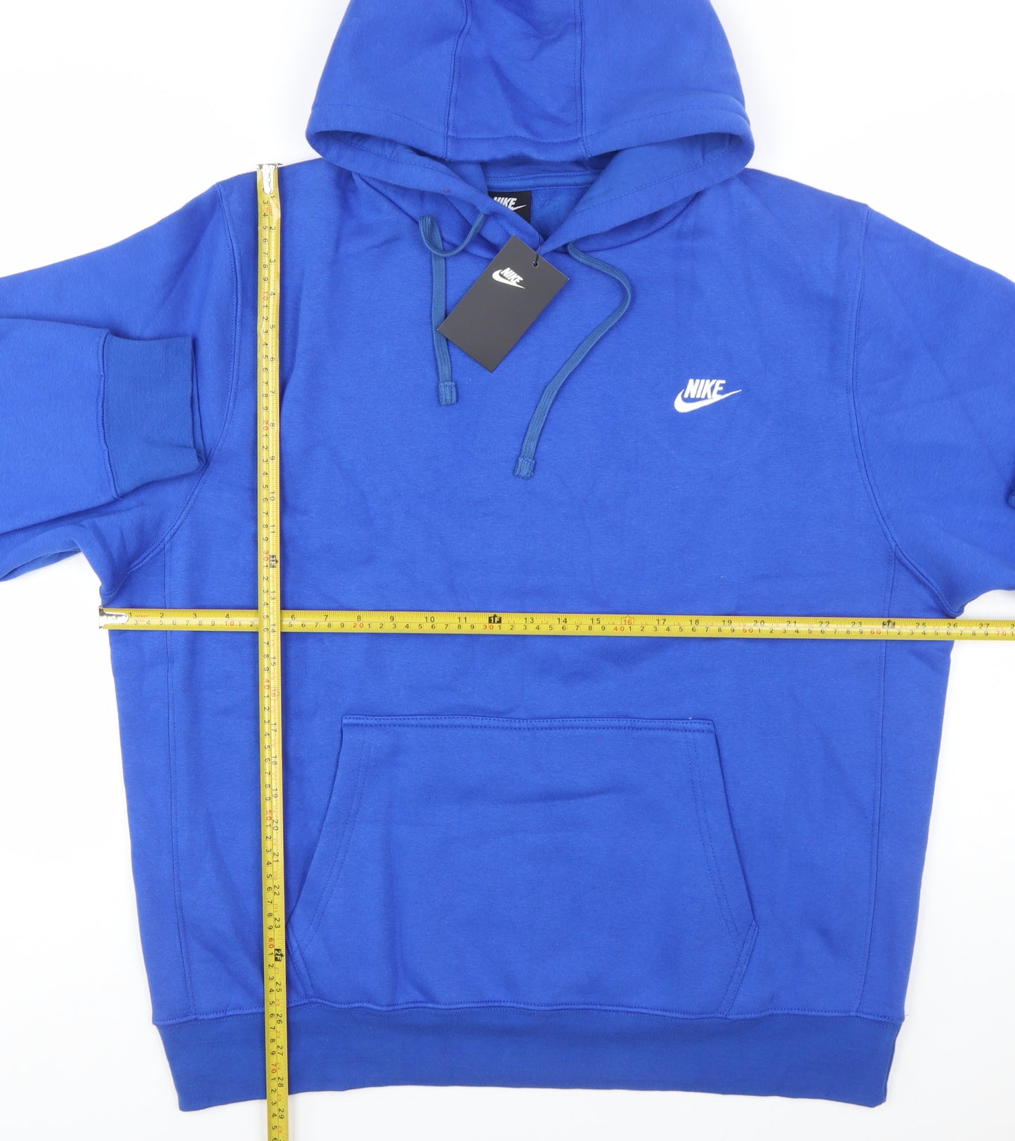 Nike Men's Blue Pullover Hoodie 2XL Fleece Sportswear