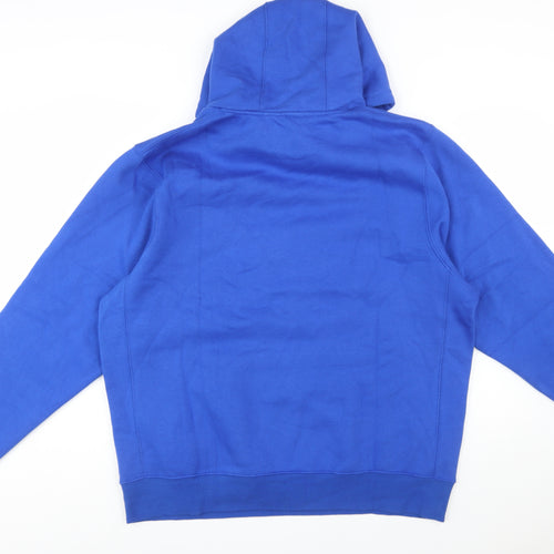 Nike Men's Blue Pullover Hoodie 2XL Fleece Sportswear