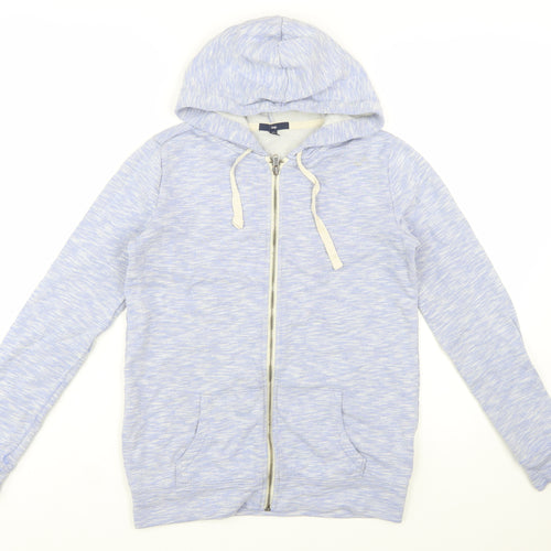 Gap Women’s Blue Full Zip Hoodie XS Cotton Blend Casual