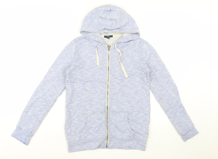 Gap Women’s Blue Full Zip Hoodie XS Cotton Blend Casual