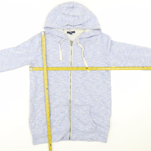 Gap Women’s Blue Full Zip Hoodie XS Cotton Blend Casual