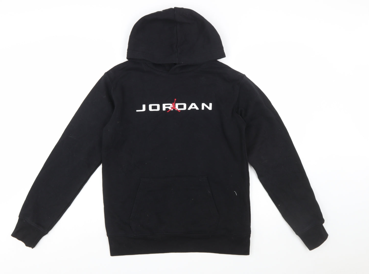 Nike Jordan Boys Black Pullover Hoodie XL 13-15 Years Cotton Blend