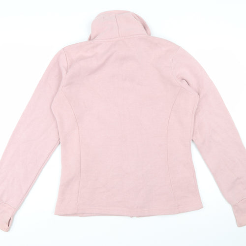 Bench Women's Pink Full Zip Hoodie Jacket Size 14 L