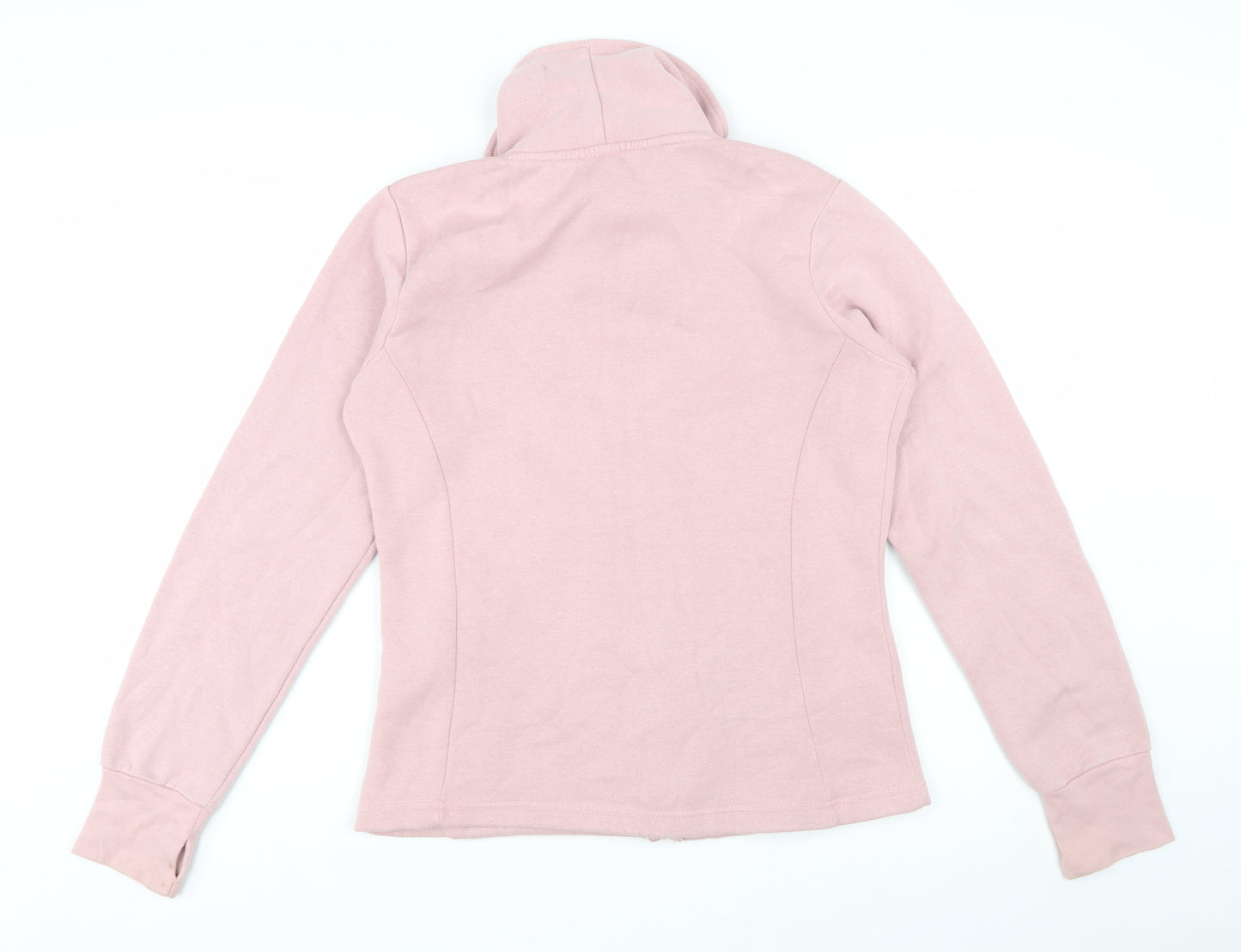 Bench Women's Pink Full Zip Hoodie Jacket Size 14 L