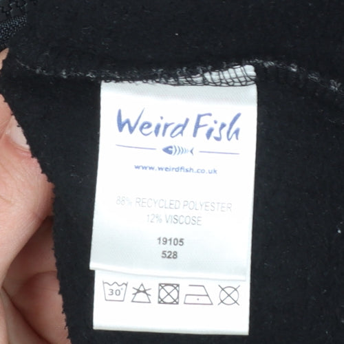Weird Fish Men's Grey Full Zip Fleece Sweatshirt 3XL Lightweight Outdoor