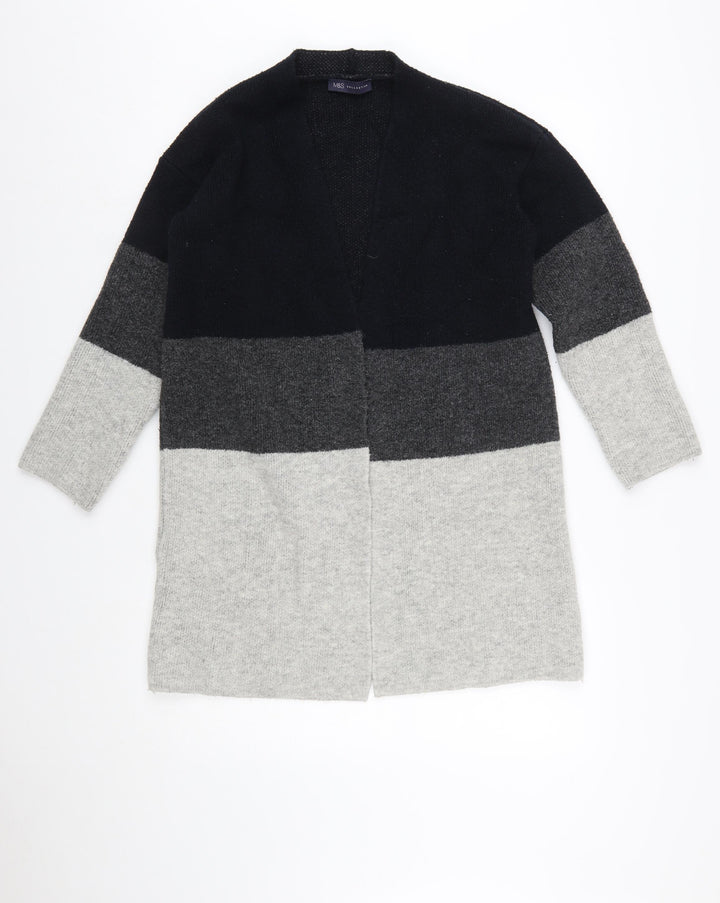 Marks and Spencer Women’s Multicoloured Knit Cardigan Small
