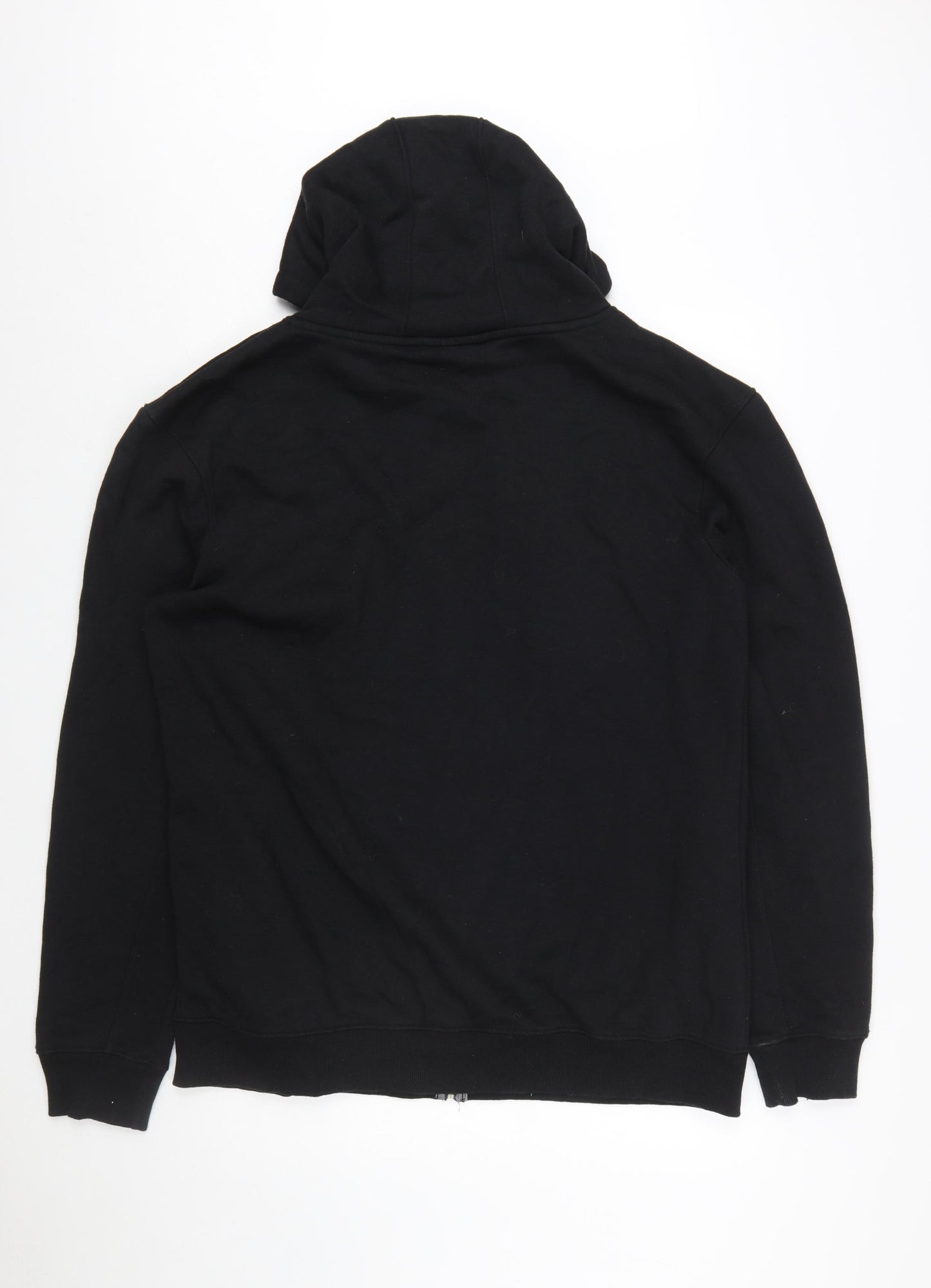 Voi London Men's Black 2XL Full Zip Hoodie with Logo and Pockets